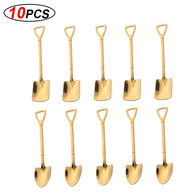 Shovel Coffee Spoons - BE THE ENVY OF YOUR FRIENDS - COOL NOVELTY SPOONS