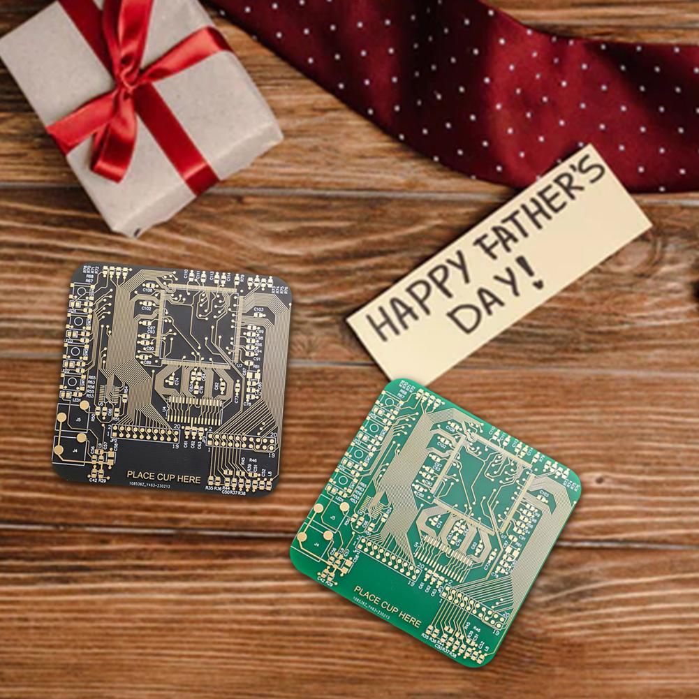 Buy Circuit Board Coaster - Ideal Tech Lover's Gift | Dino's Tees