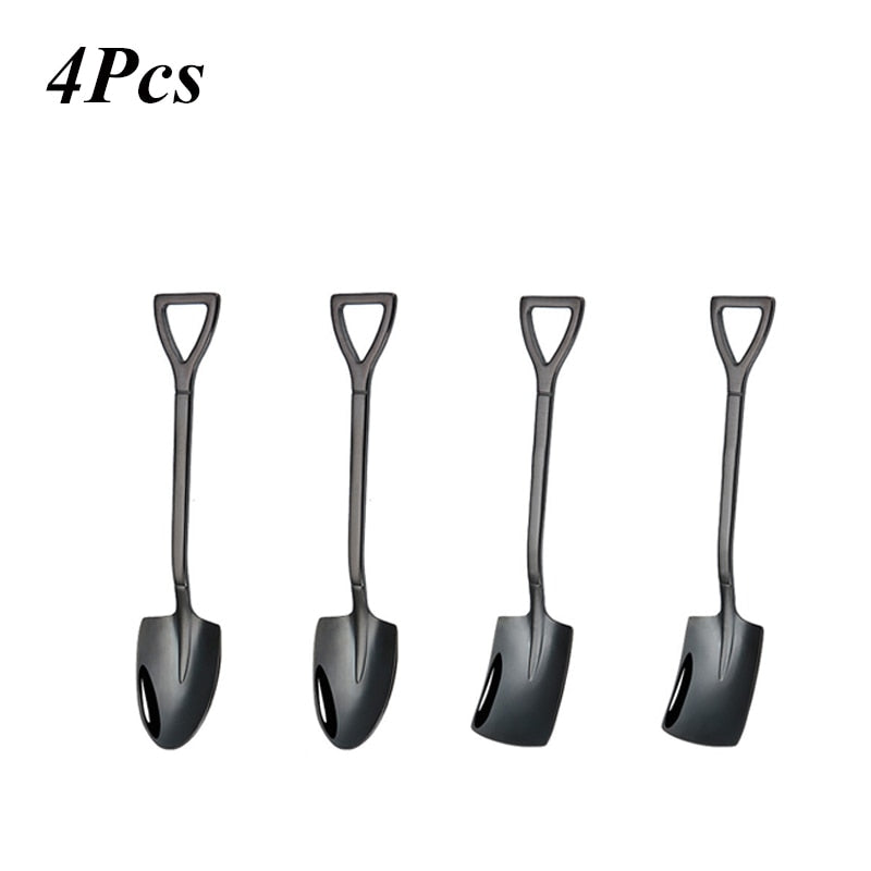 Shovel Coffee Spoons - BE THE ENVY OF YOUR FRIENDS - COOL NOVELTY SPOONS