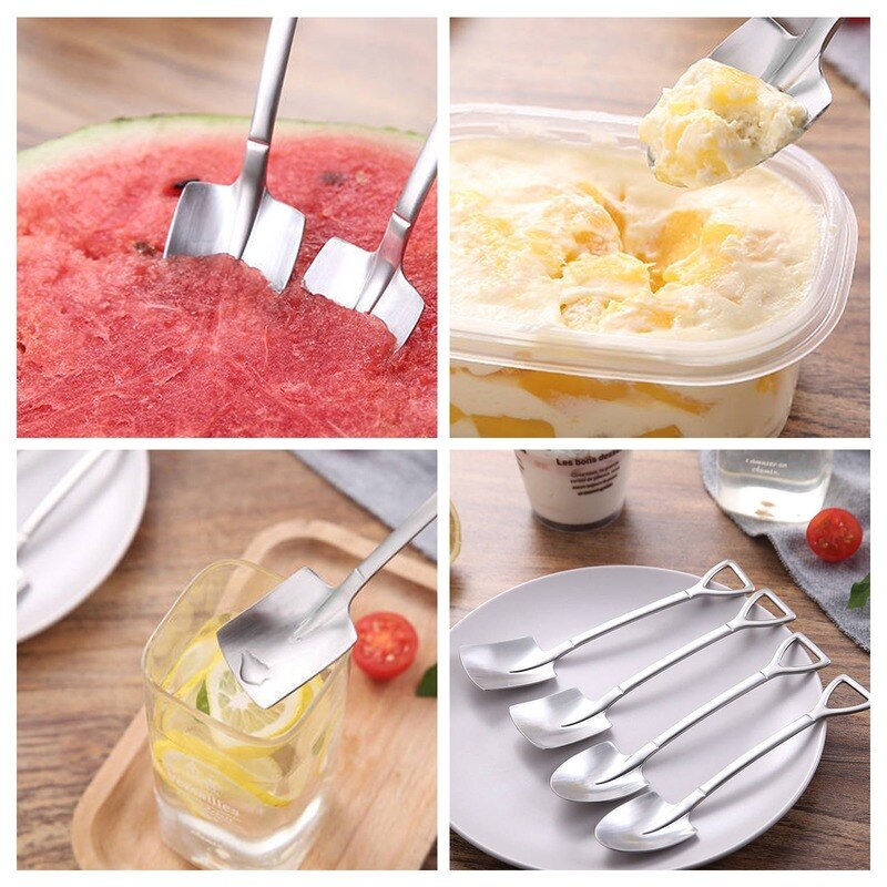 Shovel Coffee Spoons - BE THE ENVY OF YOUR FRIENDS - COOL NOVELTY SPOONS