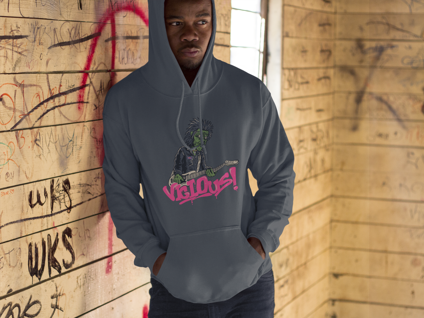 The Ex-Pistols - VICIOUS! Unisex Hoodie