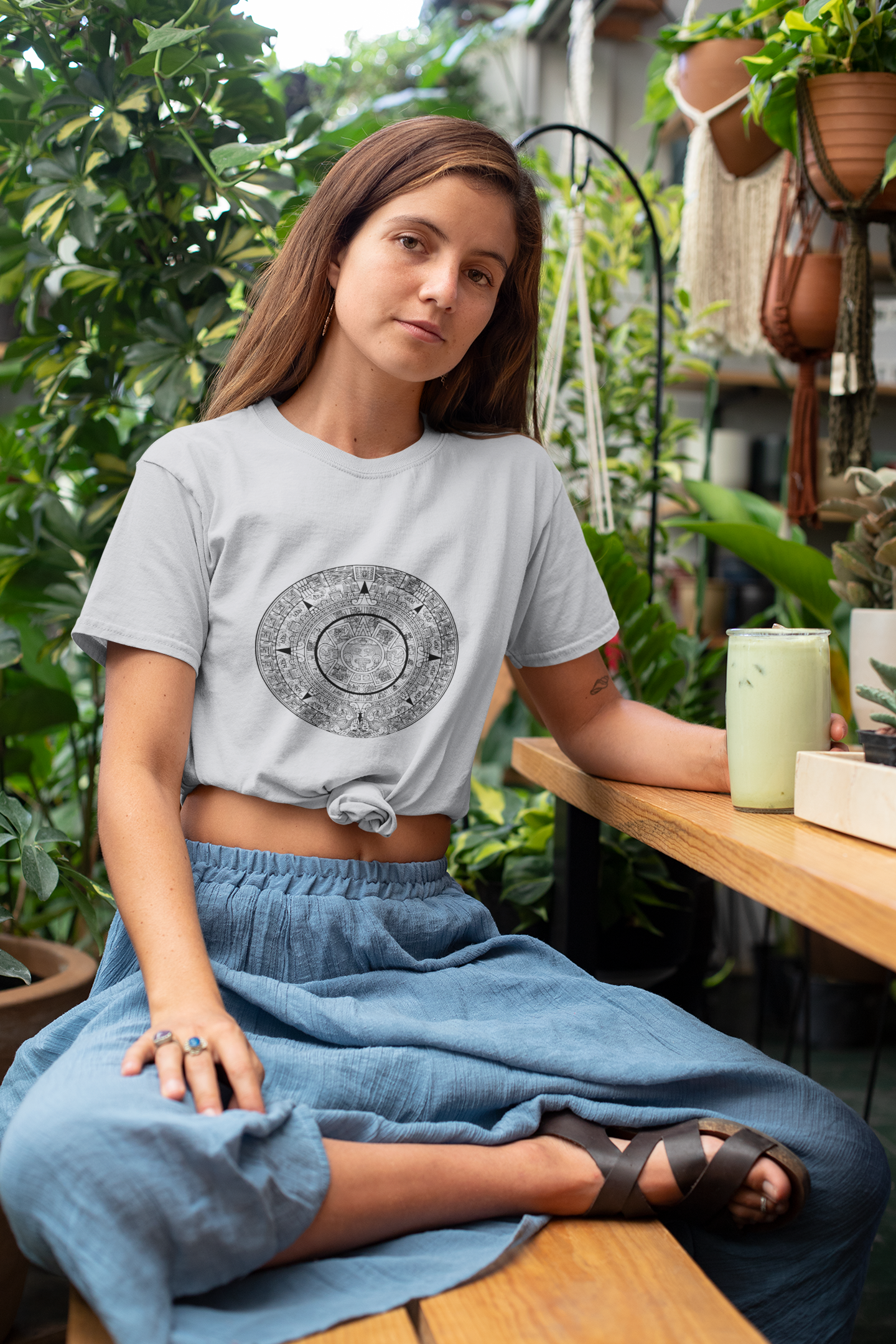 Aztec Sun Stone - Cool Short-Sleeve Unisex T-Shirt