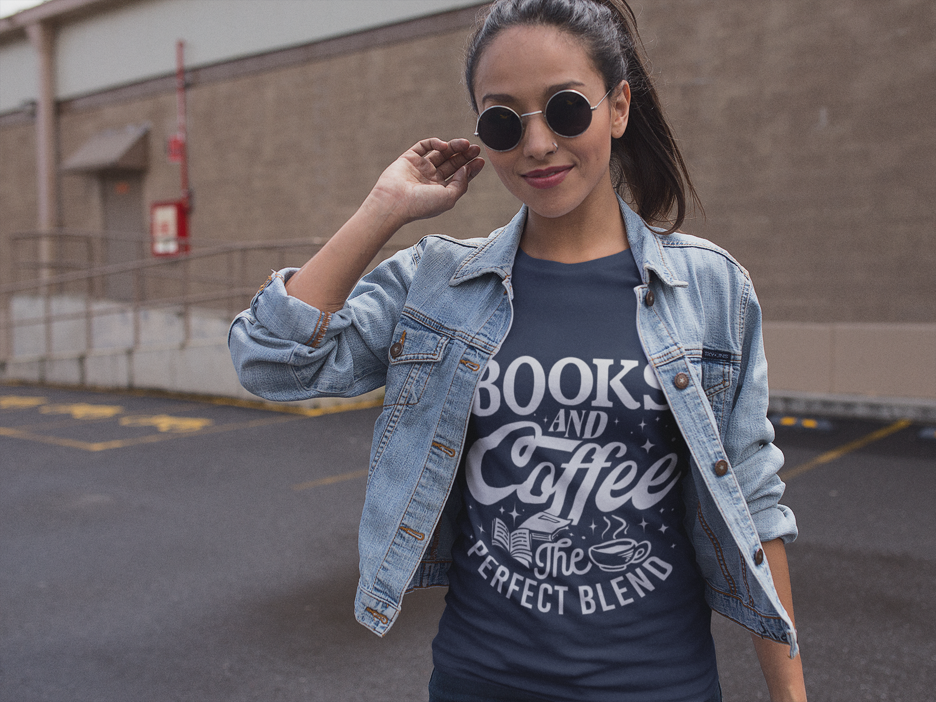 Buy 'Books and Coffee - The Perfect Blend' Tee | Exclusive Unisex Shirt for Book & Coffee Enthusiasts