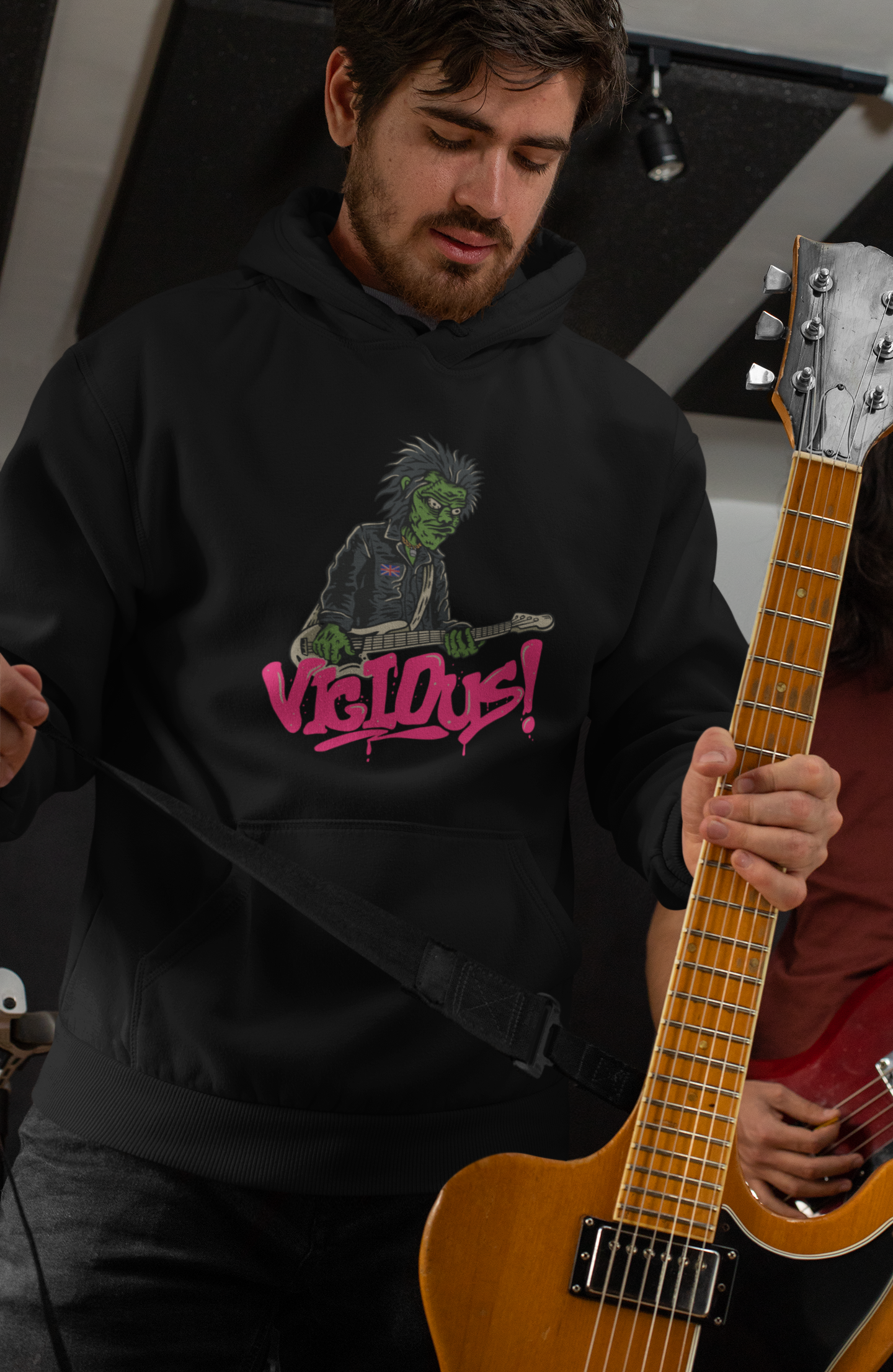 The Ex-Pistols - VICIOUS! Unisex Hoodie