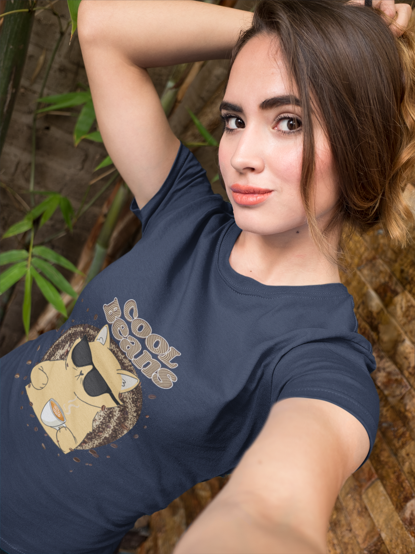 Buy 'Cool Beans Coffee Lover' Tee | Dino's Tees