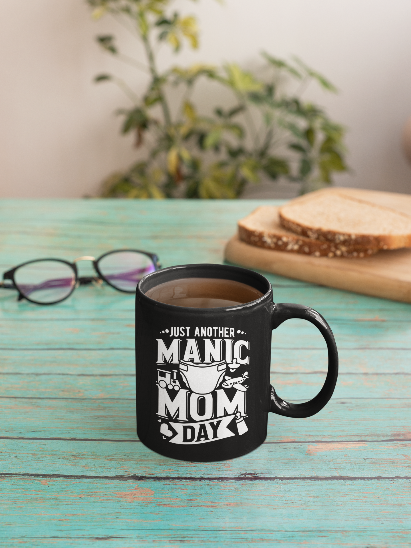 Buy 'Just Another Manic Mom Day' Mug | Exclusive at Dino's Tees