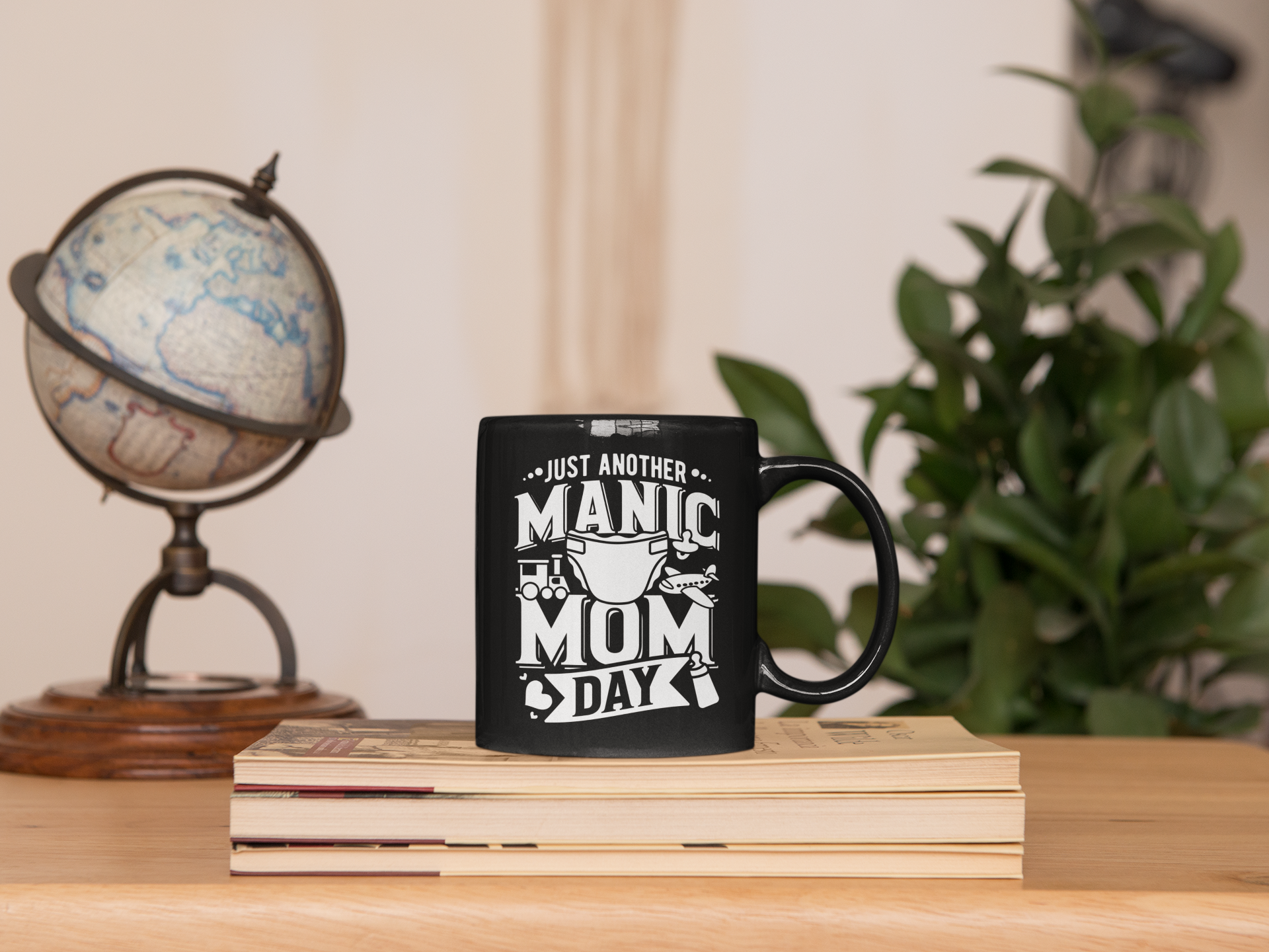 Buy 'Just Another Manic Mom Day' Mug | Exclusive at Dino's Tees