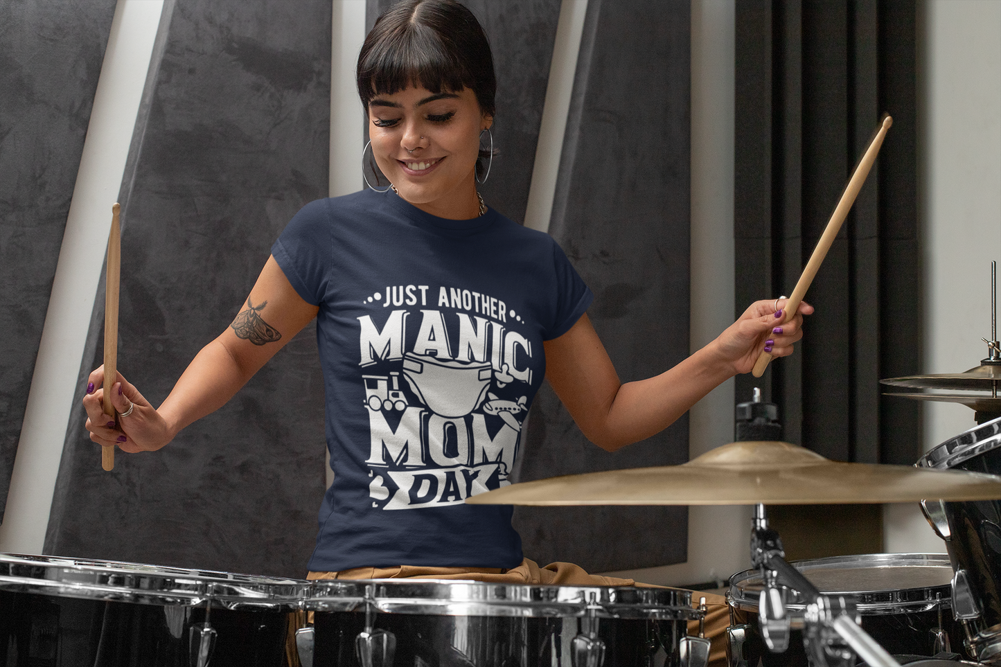 Buy 'Just Another Manic Mom Day' Tee | Exclusive at Dino's Tees