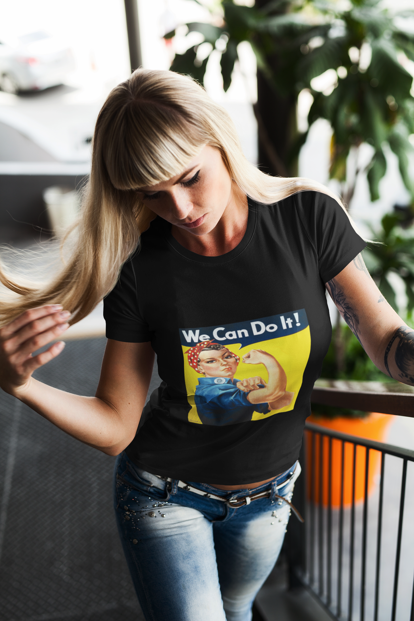 Buy Rosie the Riveter 'We Can Do It!' T-Shirt - Empower Your Wardrobe at Dino's Tees