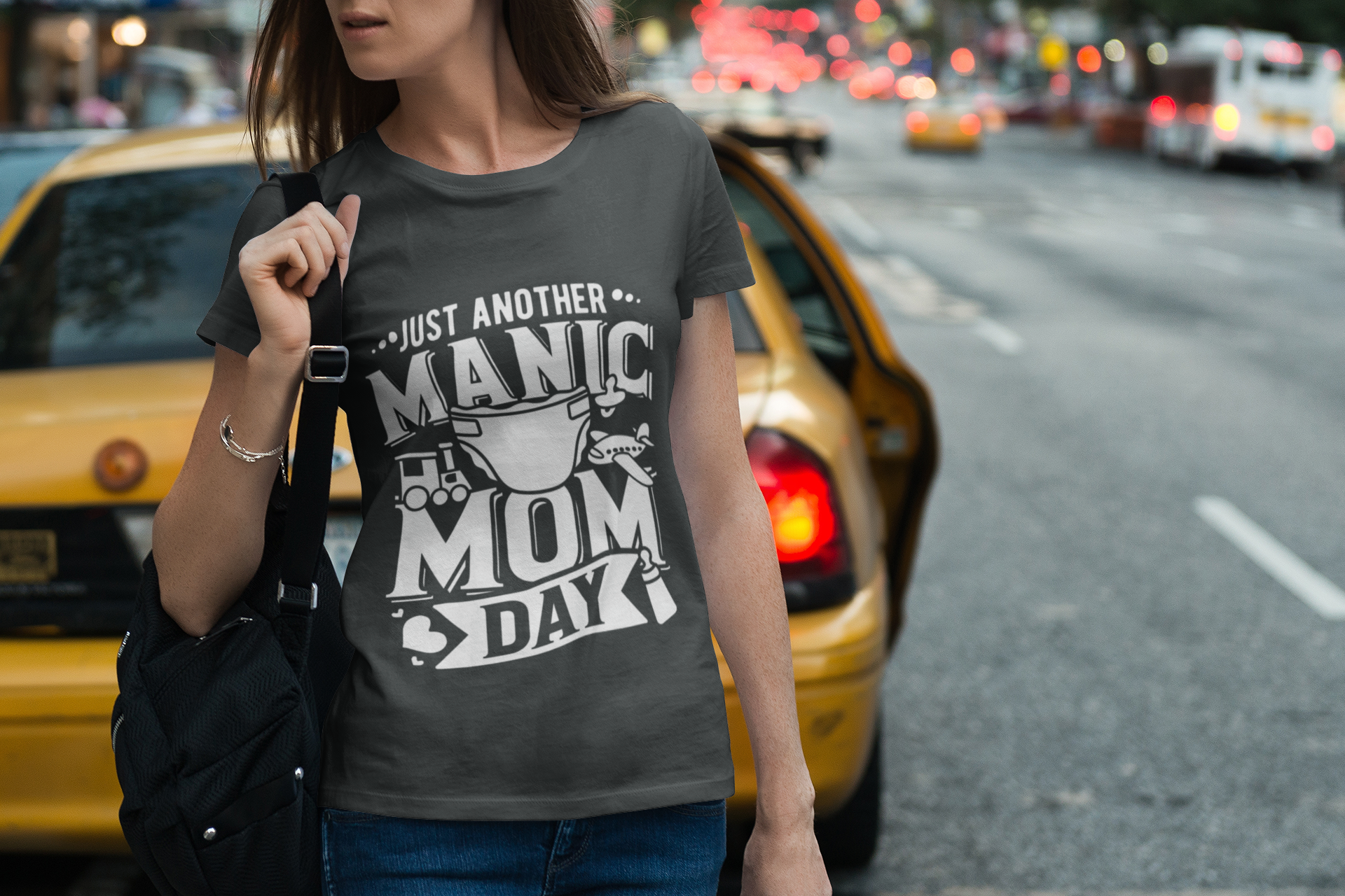 Buy 'Just Another Manic Mom Day' Tee | Exclusive at Dino's Tees