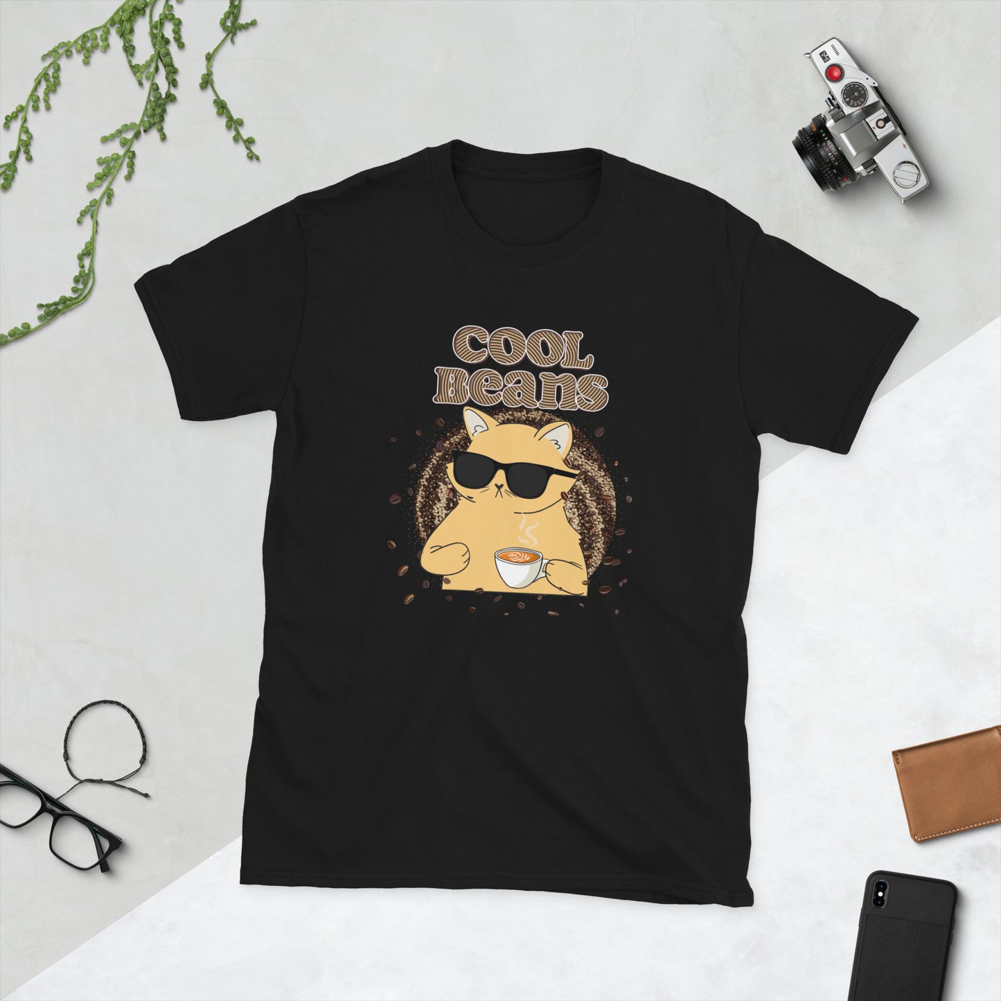 Cool Beans Coffee Lover - Short-Sleeve Unisex T-Shirt