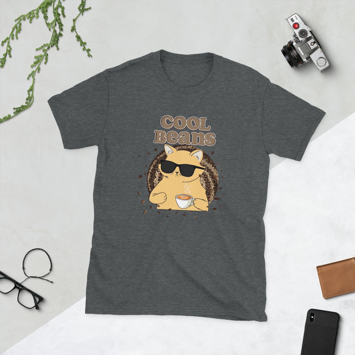 Cool Beans Coffee Lover - Short-Sleeve Unisex T-Shirt