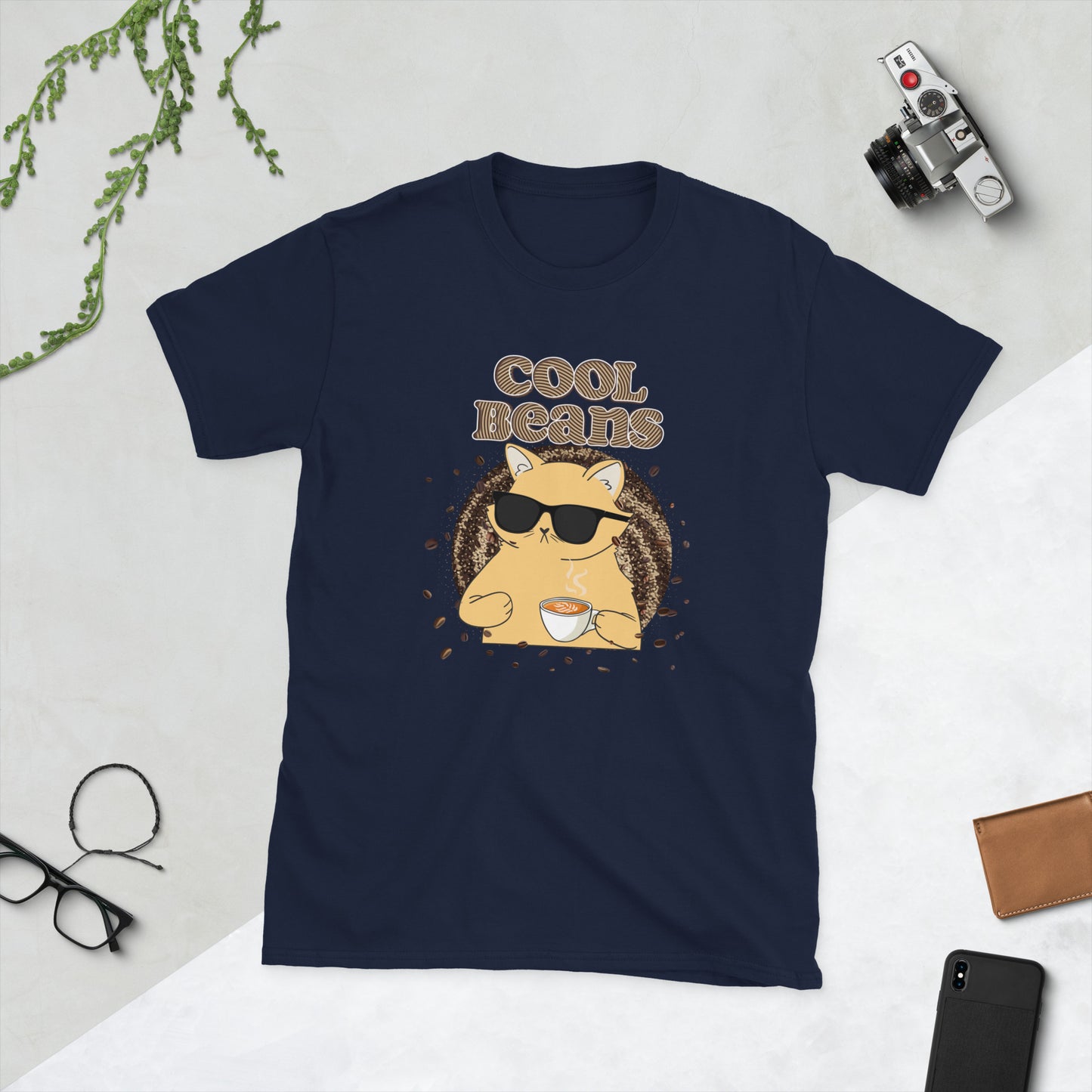 Cool Beans Coffee Lover - Short-Sleeve Unisex T-Shirt