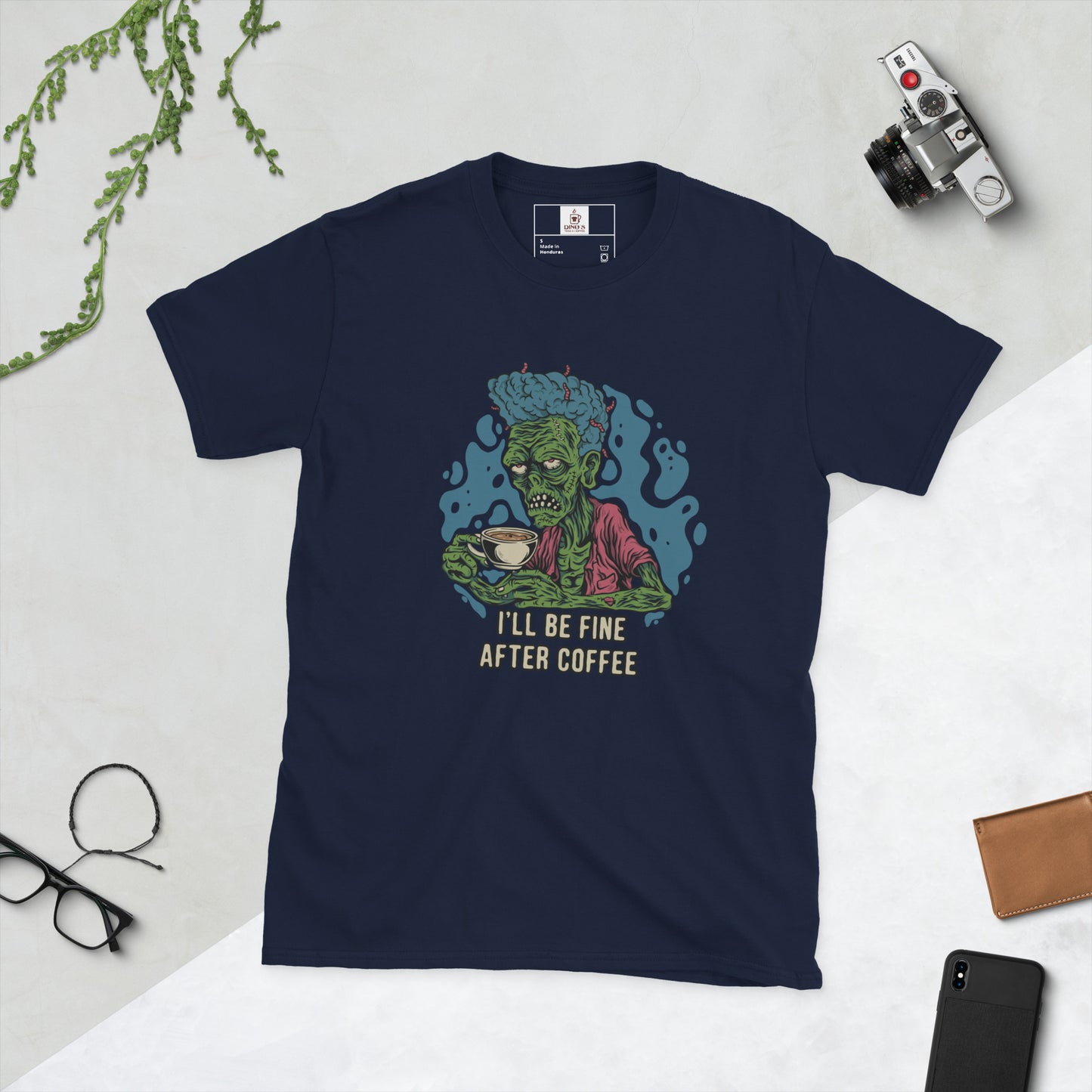 I'll Be Fine After Coffee - Short-Sleeve Unisex T-Shirt for Coffee Lovers