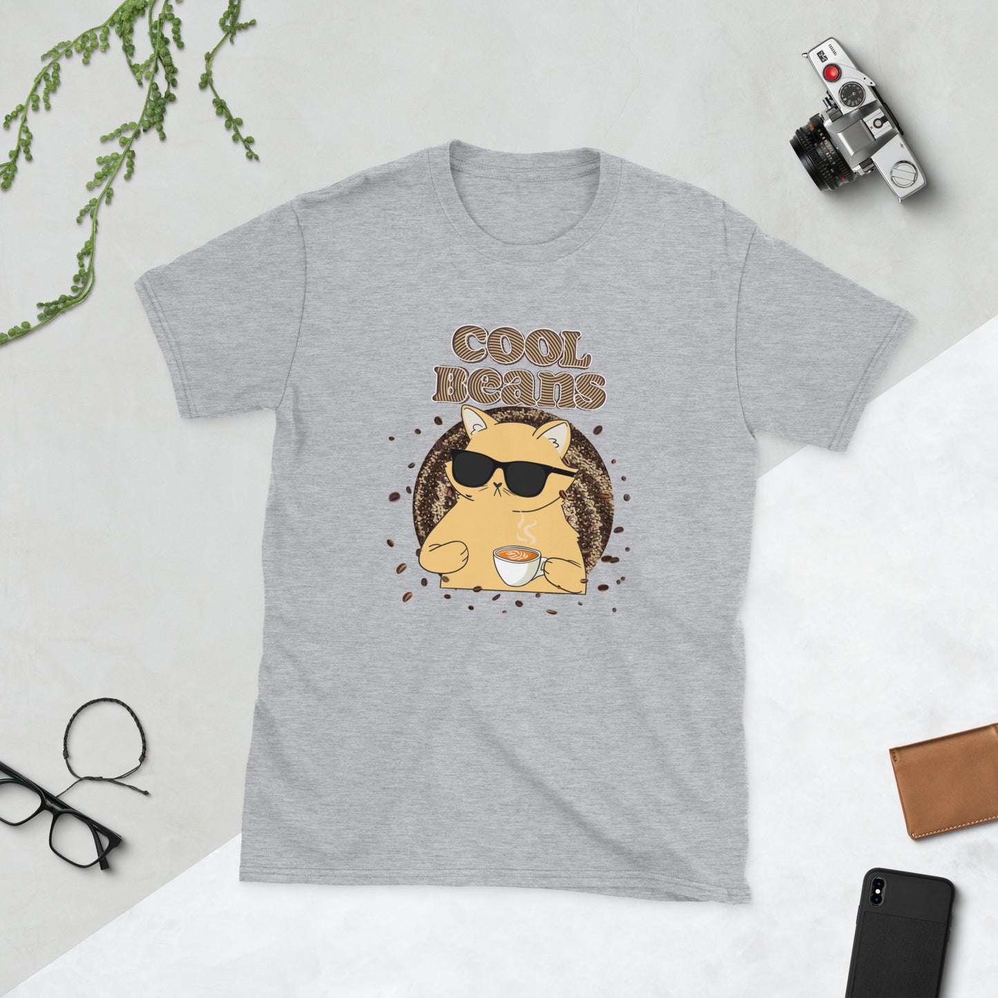 Cool Beans Coffee Lover - Short-Sleeve Unisex T-Shirt