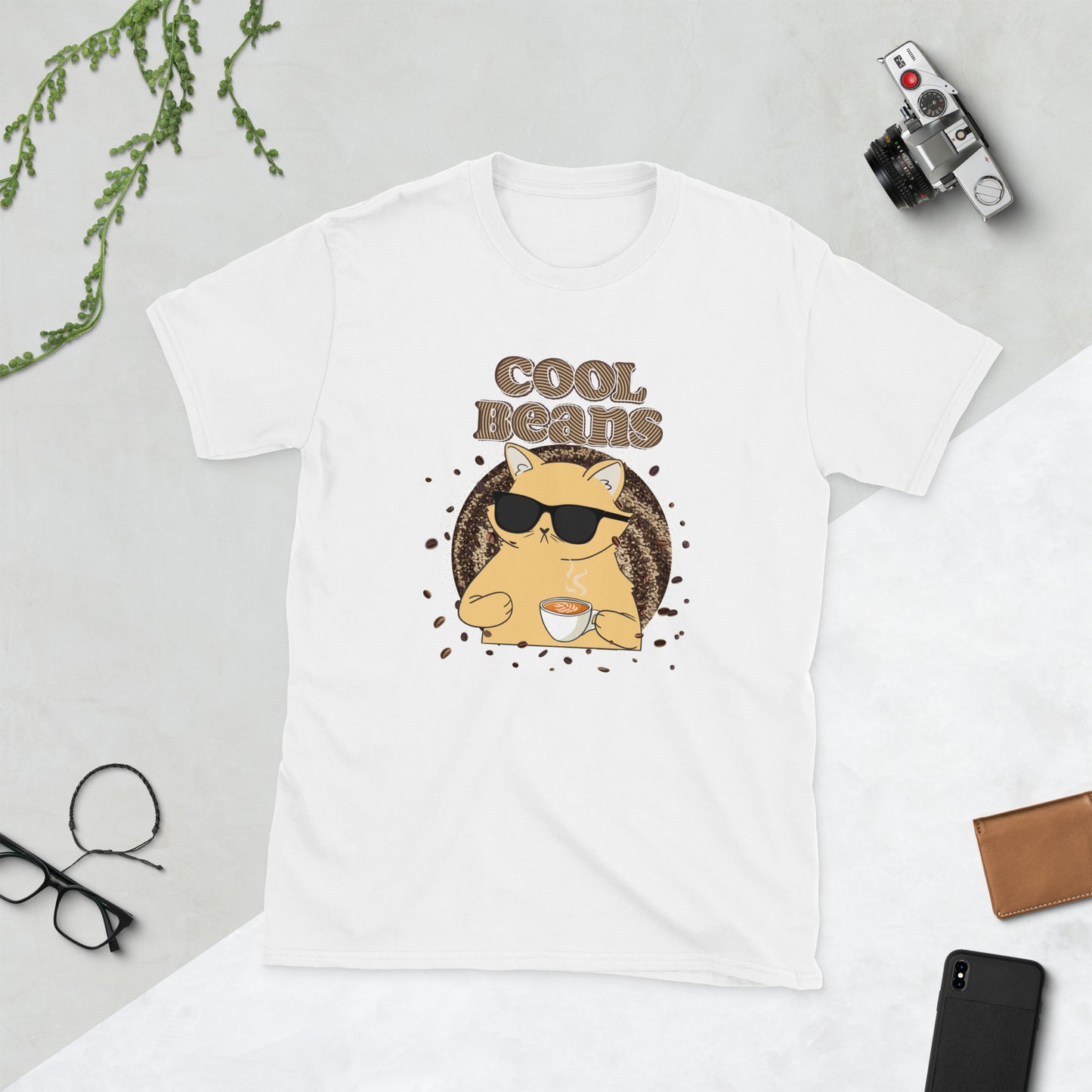 Cool Beans Coffee Lover - Short-Sleeve Unisex T-Shirt