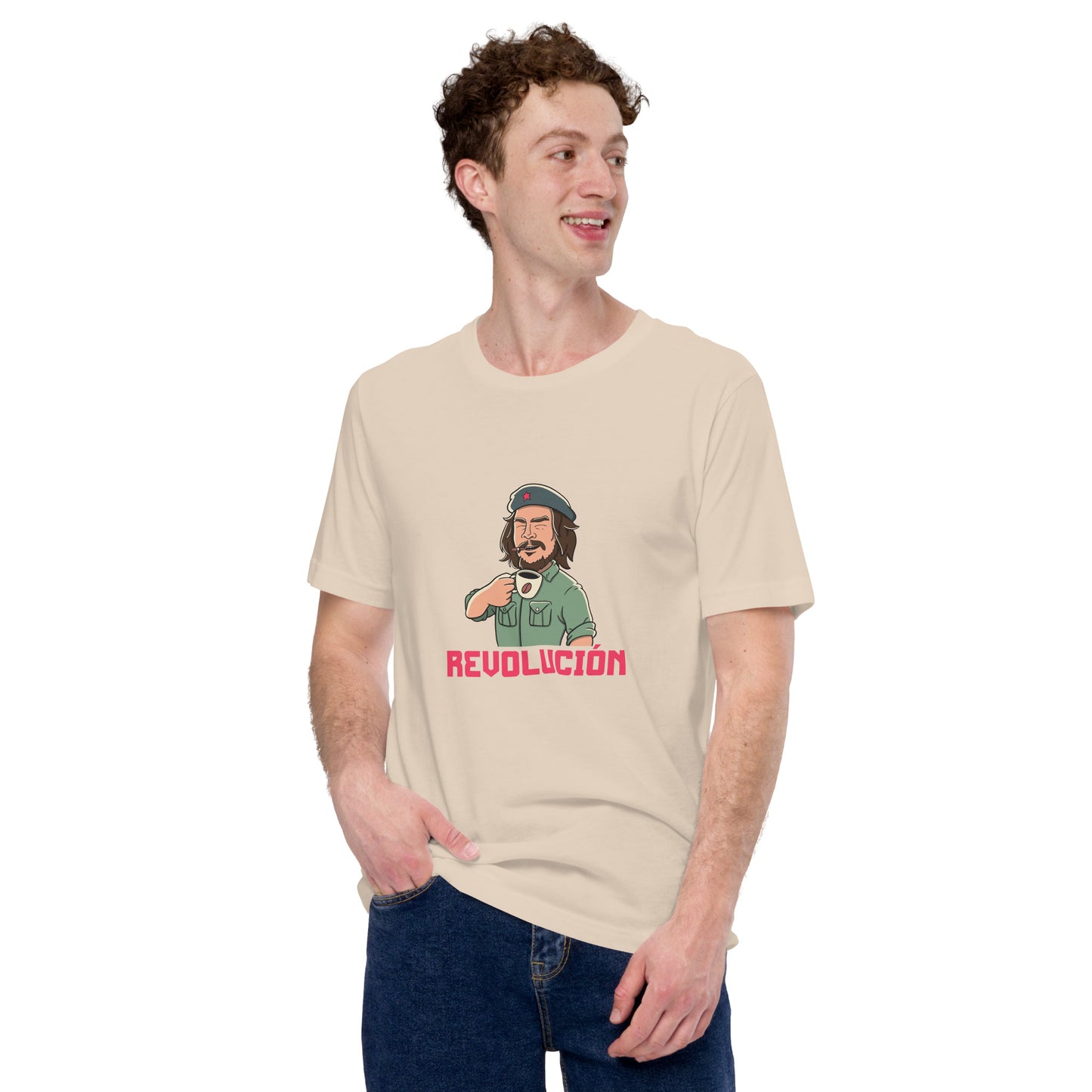 REVOLUCION! - Premium Unisex t-shirt for Coffee Lovers