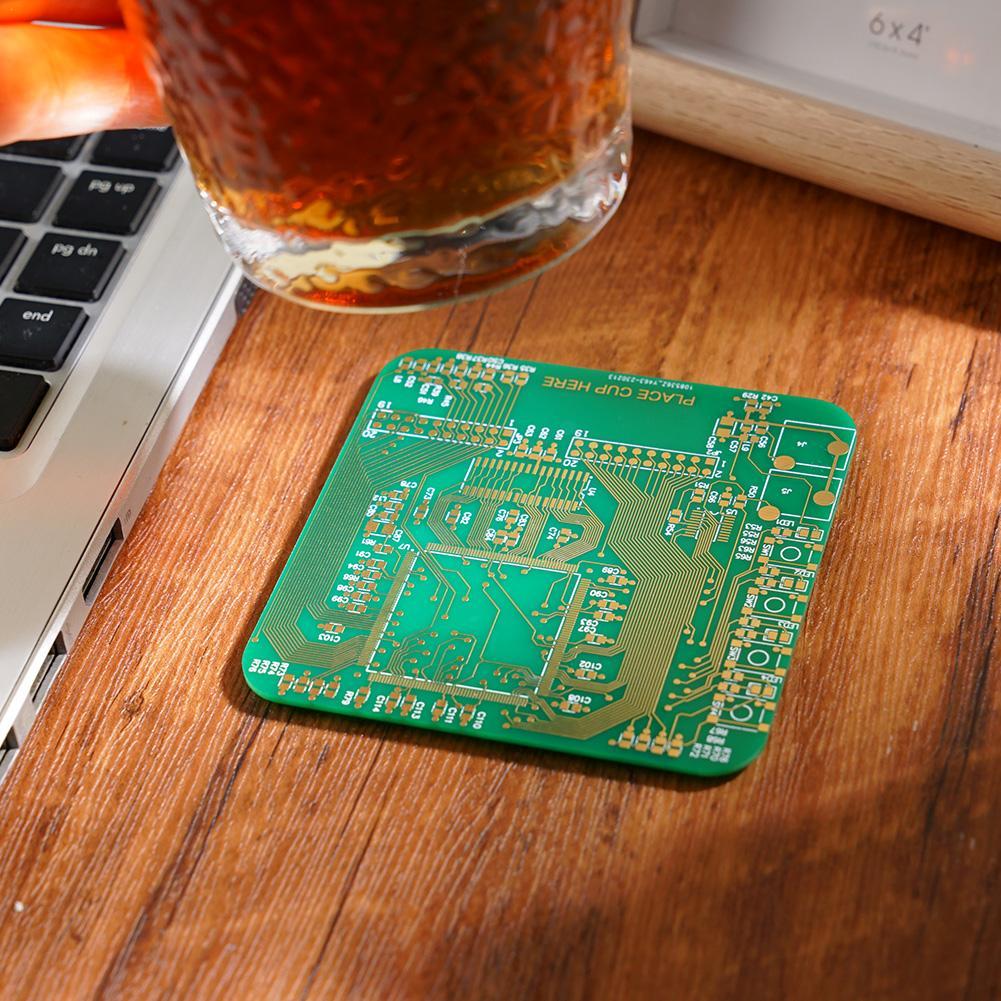 Buy Circuit Board Coaster - Ideal Tech Lover's Gift | Dino's Tees